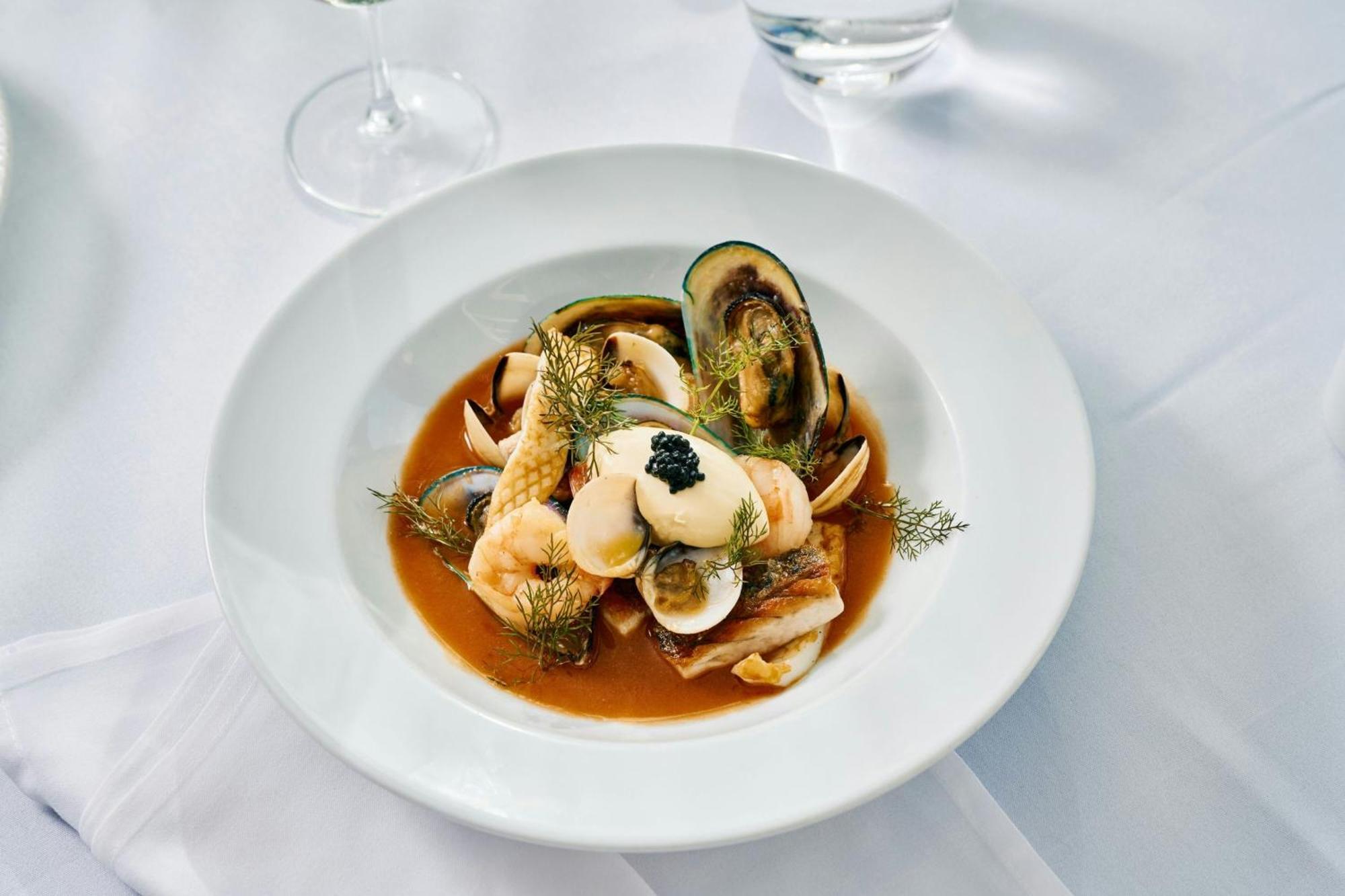 Sheraton Melbourne Hotel Exteriör bild Ceviche